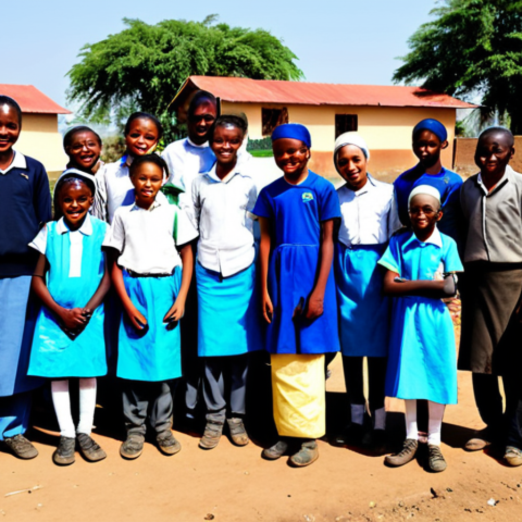 말라위에서 기독교와 이슬람교 비교 - **

"A diverse group of Malawian children, including Christians and Muslims, participating in a comm...